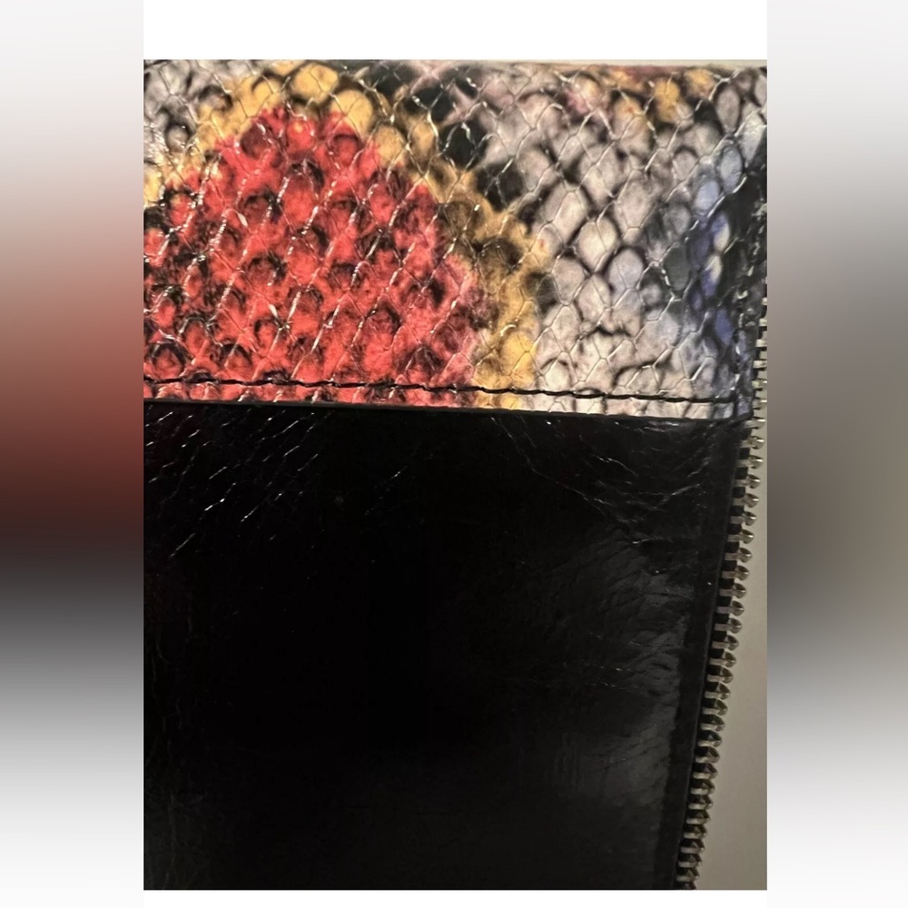 Rebecca Minkoff Leo Multi Colored Python Leather … - image 4